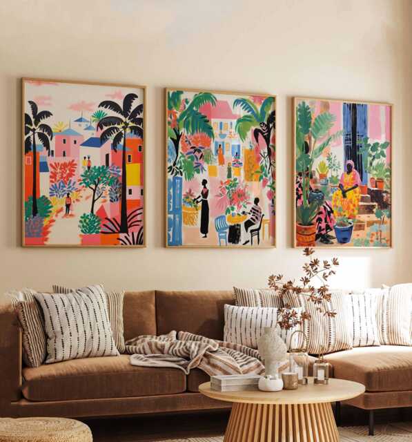 Set Of 3 Henri Matisse Posters, Art Prints, Wall Set, Modern Famous Artist Decor - image 1
