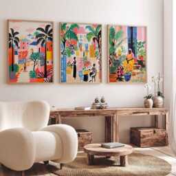 Set Of 3 Henri Matisse Posters, Art Prints, Wall Set, Modern Famous Artist Decor - thumbnail 3