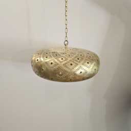 Moroccan Brass Pendant Light - thumbnail 3