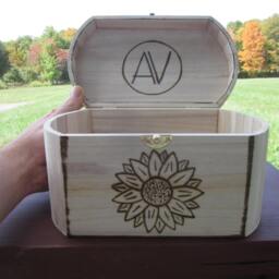 Wedding Logo & Flower Box Keepsake - thumbnail 4