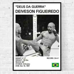 Deiveson Figueiredo Poster Mma Art Print - thumbnail 3