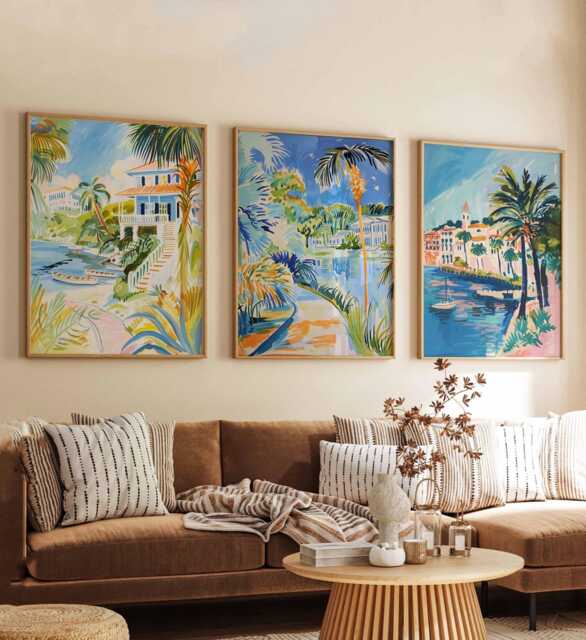 Set Of 3 South Carolina Posters, Usa Travel Prints, Coastal Wall Art Decor, Scenic Home State Sets - image 1