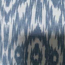 Aztec Ikat Print Blue Bohemian Blurred Geometric Cushion Cover 16 - thumbnail 3