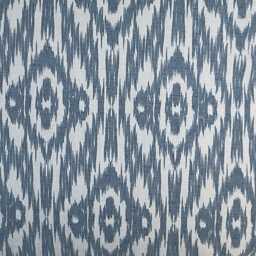 Aztec Ikat Print Blue Bohemian Blurred Geometric Cushion Cover 16 - thumbnail 2