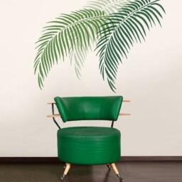 Palm Frond Wall Art Stencil - Painting Stencils For Easy Room Makeover Large Walls Crafts - thumbnail 3