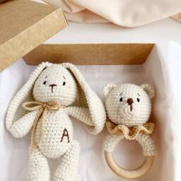 Congratulations Pregnancy Gift Box New Mom Basket Personalized Baby Announcement Newborn Expecting - thumbnail 3