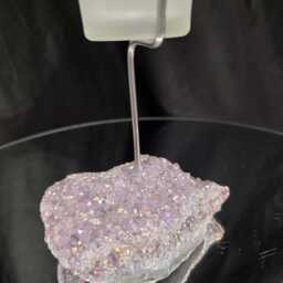 Premium A Grade Angel Aura No. 3 Cluster Druzy Candle/1 Cup Tealight Holder 469G H18xw11xw8cm - thumbnail 4