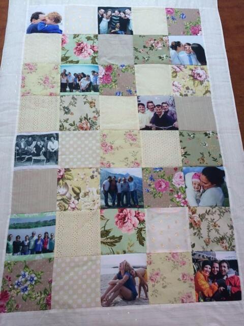 Mother's Day Gift For Mom. Quilt. Photo Collage Personalized Blanket. Custom Ideas For Mother - image 1