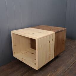 Retro Coffee Table, A Vintage Style With Metal Hairpin Legs-Rectangle - thumbnail 4