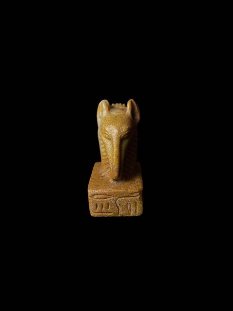 Handcrafted God Seth Statue Egyptian Of Chaos Amulet - image 1