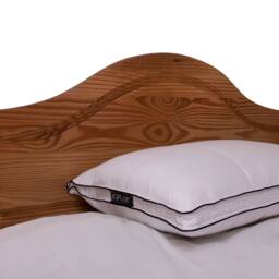 "Luxury Handmade Camel Wool Filled Sleep Pillow 19"" X 29" - thumbnail 4