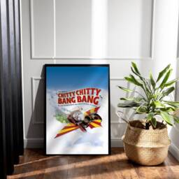 Chitty Bang Musical Poster, Broadway Theatre Print, London West End Show Framed Wall Art Christmas Gift For Fans - thumbnail 2