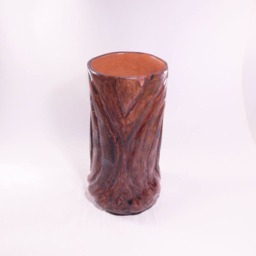 Modern Little Vase, Brown Handcraft Handmade Ceramic Kitchen Decor, & Pottery, Flower Vase , Unique - thumbnail 2