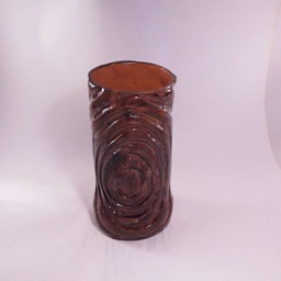 Modern Little Vase, Brown Handcraft Handmade Ceramic Kitchen Decor, & Pottery, Flower Vase , Unique - thumbnail 3