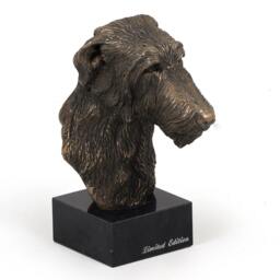 Deerhound, Dog Marble Statue, Limited Edition, Artdog. Made Of Cold Cast Bronze. Solid, Perfect Gift. Limited Edition
