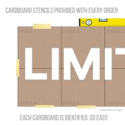 Quotes, Gym Decor, Limitless, Wall Art, Gym, Stickers, 3D, 3D Hangings, Signs, Gift - Skulimit - thumbnail 3