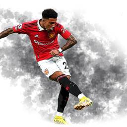 Jadon Sancho 2022/23 Digital Art Print - On Foamex Board Or Photo Paper - thumbnail 2