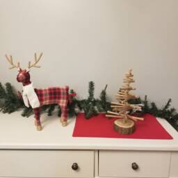 Natural Wooden Adjustable Christmas Tree - thumbnail 4