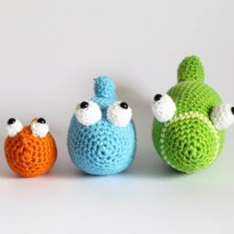 Crochet Pattern 3 Fishes - thumbnail 3