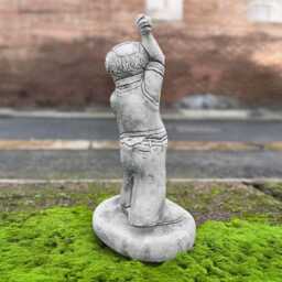 Cricket Player Statue Sportsman Sculpture Figurine Gift Batsman Athlete Home Decor Fan Ornament Father - thumbnail 4