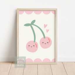 Set Of Personalised Pastel Pink Gallery Wall Prints For Girls Bedroom, Playroom Or Nursery - thumbnail 3