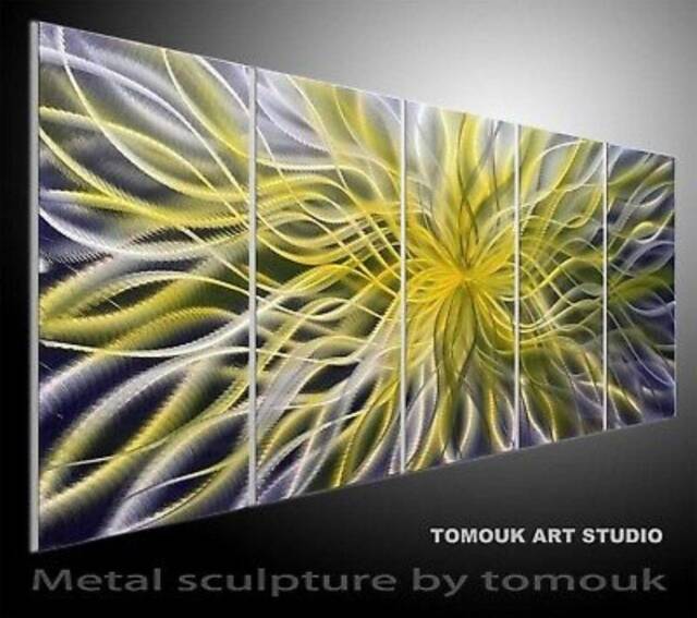 Abstract Metal Wall Art Sculpture - Contemporary Decor - image 1