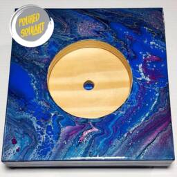 Handcrafted Lunar Moon Lamp - Ready To Light Made Order Custom Base Options - thumbnail 2