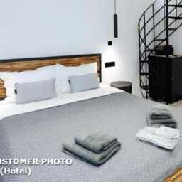 Industrial Metal & Wood Bed Frame 160x200 180x200 Mirto - Wrought Iron & Solid Pine Rustik - thumbnail 4