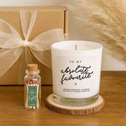 Friend Aromatherapy Candle Gift Set Soy Wax, Essential Oils, Box - thumbnail 2