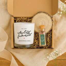 Friend Aromatherapy Candle Gift Set Soy Wax, Essential Oils, Box - thumbnail 1