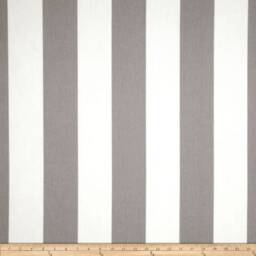 striped Round Chair Pad Black & White Outdoor Seat Cushion - thumbnail 2