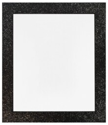 Cabaret Black Glitter Photo Frame Sparkly Picture Frame - thumbnail 1