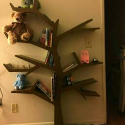 Tree Bookshelf, Interior, Furniture, Toy Shelf, Eco Product, Shoe Rack, Eco-Friendly, Products - thumbnail 2