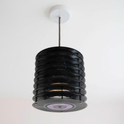 Retro Stack Style Upcycled 7 Inch Single Vinyl Records Pendant Celling Light Ideal For Home & Industrial Spaces. Handmade Music Lovers - thumbnail 2