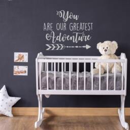 Greatest Adventure Nursery Wall Decal - Arrow Woodland Decor #108 - thumbnail 1