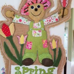 Welcome Spring Door/Wall Hanging - thumbnail 4