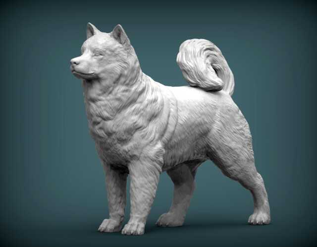 Alaskan Malamute Figurine - Ideal Gift & Memorial Keepsake Unique Dog Lover's Decoration - image 1