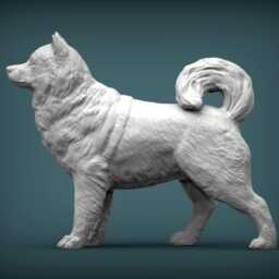 Alaskan Malamute Figurine - Ideal Gift & Memorial Keepsake Unique Dog Lover's Decoration - thumbnail 3