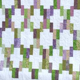 Handcrafted Double Or Small Queen Size Quilt Bedspread - thumbnail 4
