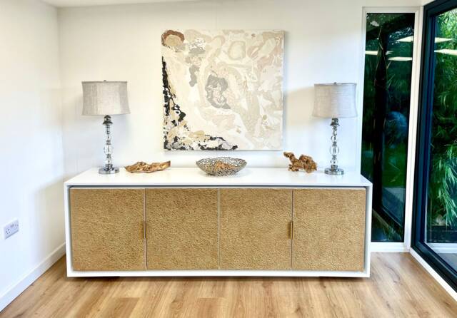 Extra Large Gold Sideboard - image 1