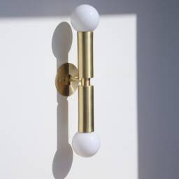 Brass Wall Sconce Light - Minimal Light, Ul Listed, No.0318 - thumbnail 3