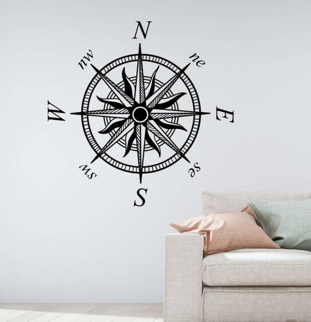 Sale Compass Rose Wall Decal - image 1