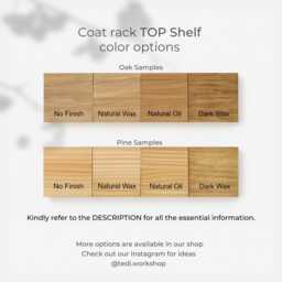White Shaker Peg Shelf - Handmade Wooden Coat Rack Nursery, Hallway, Kitchen & Entryway Storage - thumbnail 3
