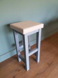 Bar Stools With Soft Faux Leather Seat