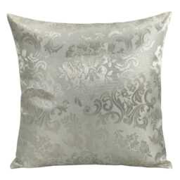 Cream Flock Cushion Cover Set - Elegant Home Decor - 16x16, Handmade Cotton Blend Pillowcase, Of 10 - thumbnail 2