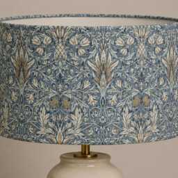 Morris & Co. Snakeshead Fabric Lampshade, in Choice Of Colour - thumbnail 2