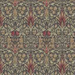 Morris & Co. Snakeshead Fabric Lampshade, in Choice Of Colour - thumbnail 3