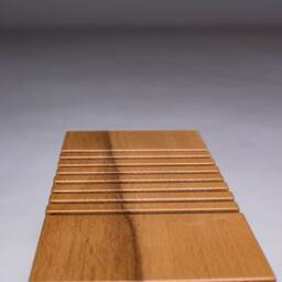 Handmade Beech Wooden Led Table Lamp Natural Wood Grain Design - thumbnail 4