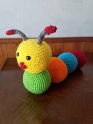 Caterpillar Amigurumi/ Plush /Caterpillar Stuffie