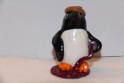 Artist Penguin With Tube Of Paint